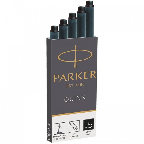 Черные картриджи с чернилами Parker (Паркер) Long Black ink в Омске
