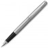 Набор Parker Jotter Stainless Steel CT из перьевой ручки и серого ежедневника в Омске