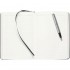 Набор Parker Jotter Stainless Steel CT из перьевой ручки и серого ежедневника в Омске