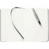 Набор Parker Jotter Stainless Steel GT из перьевой ручки и черного ежедневника недатированного в Омске
