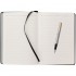 Набор Parker Jotter Stainless Steel GT из перьевой ручки и ежедневника недатированного черного цвета в Омске