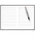 Набор Parker Jotter Stainless Steel GT из перьевой ручки и черного ежедневника в Омске