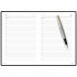 Набор Parker Jotter Stainless Steel GT из перьевой ручки и синего ежедневника недатированного в Омске