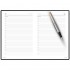 Набор Parker Jotter Stainless Steel GT из перьевой ручки и зеленого ежедневника недатированного в Омске
