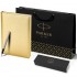 Набор Parker Jotter Stainless Steel GT из перьевой ручки и золотого ежедневника недатированного в Омске
