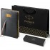 Набор Parker Jotter XL SE20 Monochrome Rose Gold из шариковой ручки и ежедневника черного цвета в Омске