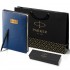 Набор Parker Jotter XL SE20 Monochrome Black из шариковой ручки и ежедневника синего цвета в Омске