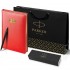 Набор Parker Jotter XL SE20 Monochrome Black из шариковой ручки и ежедневника красного цвета в Омске