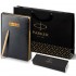 Набор Parker Jotter XL SE20 Monochrome Gold из шариковой ручки и ежедневника черного цвета в Омске