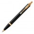 Набор Parker IM Metal Black GT из шариковой ручки и ежедневника недатированного черного цвета в Омске