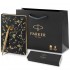 Набор Parker Jotter XL SE20 Monochrome Gold из шариковой ручки и ежедневника черного цвета в Омске