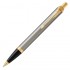 Набор Parker IM Brushed Metal GT из шариковой ручки и ежедневника коричневого цвета в Омске