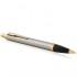 Набор Parker IM Brushed Metal GT из шариковой ручки и ежедневника коричневого цвета в Омске