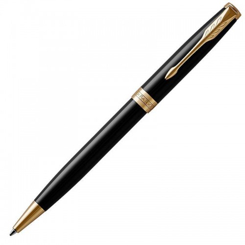 Шариковая ручка Parker (Паркер) Sonnet Core Black Lacquer GT в Омске
